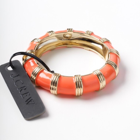 Jcrew orange statement bangle - Picture 1 of 5